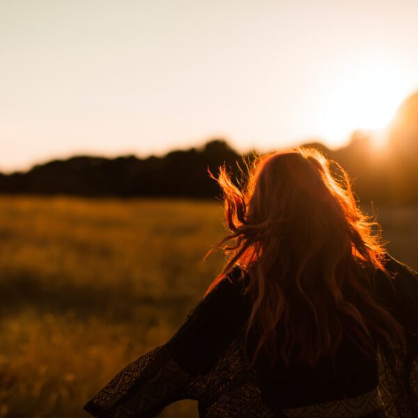 A woman praying without ceasing